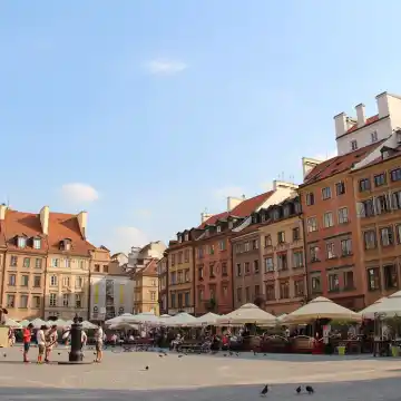 warszawa rynek starego miasta