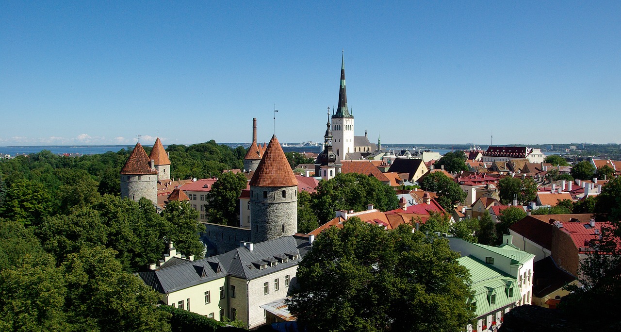 estonia tallinn tetti architettura