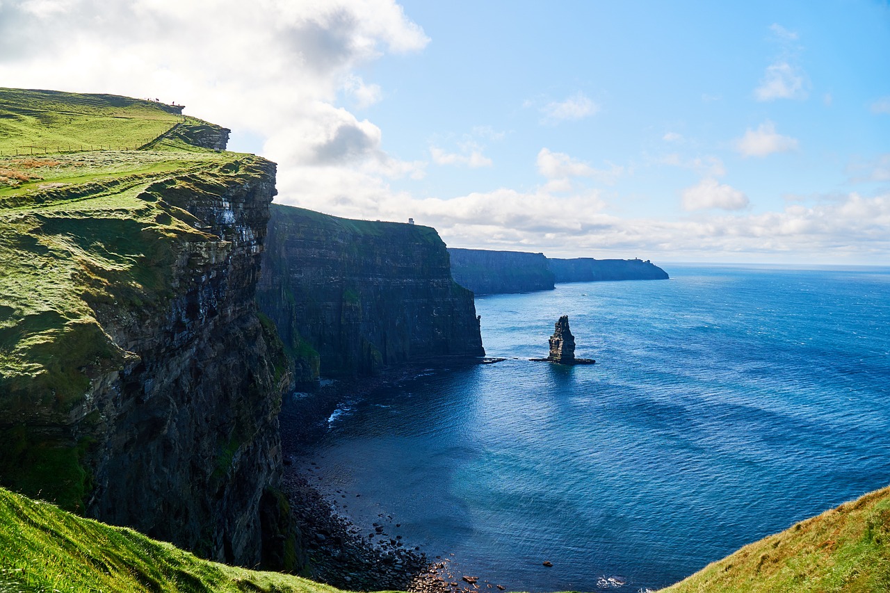 irlanda scogliere scogliera