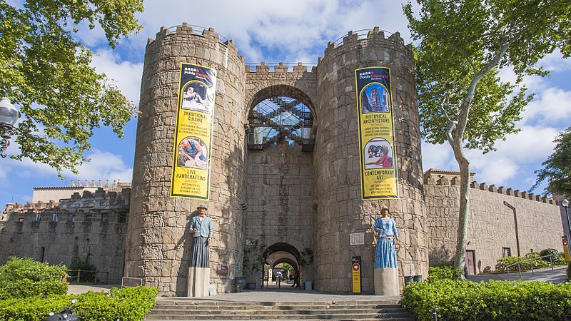 poble espanyol torres de avila