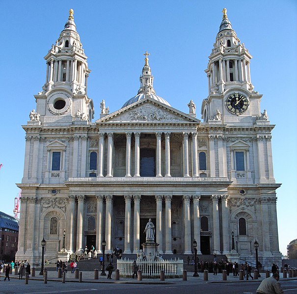 st pauls cathedral from west adj jpg